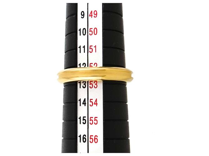 Autre Marque Anello Tiffany & Co. Grooved 1 in oro giallo 18K - vista 5