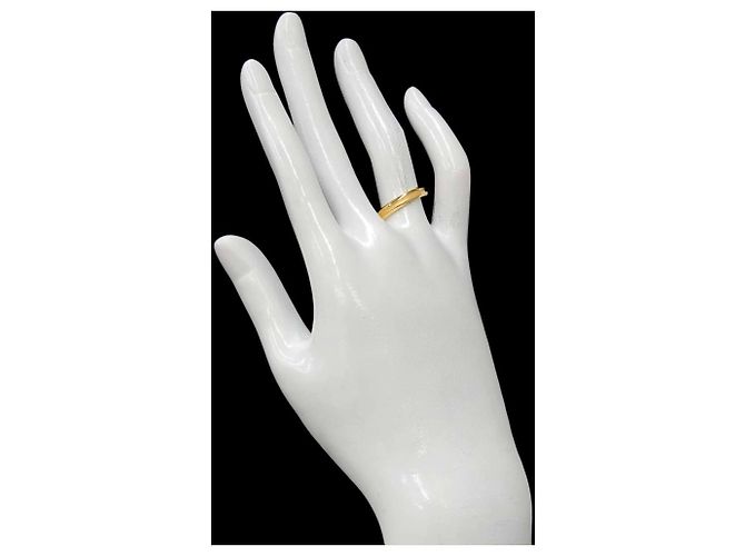 Autre Marque Anello Tiffany & Co. Grooved 1 in oro giallo 18K - vista 6