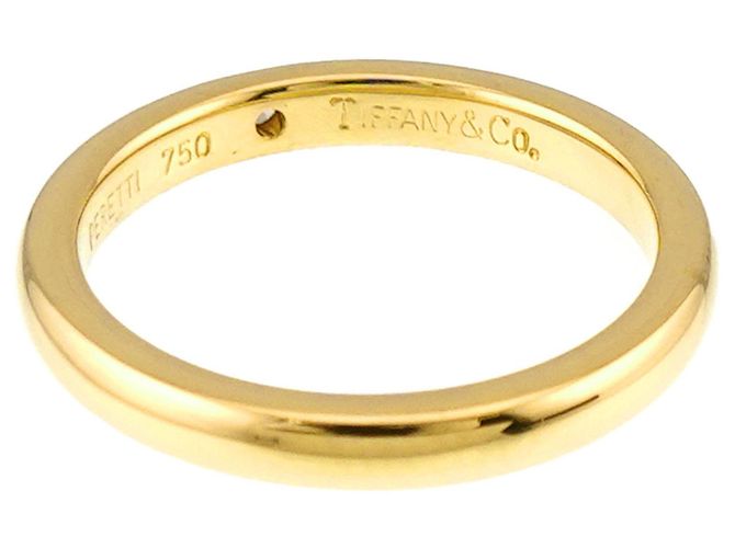 Autre Marque Tiffany & Co. Stacking-Ring aus 18K Gelbgold - Ansicht 4