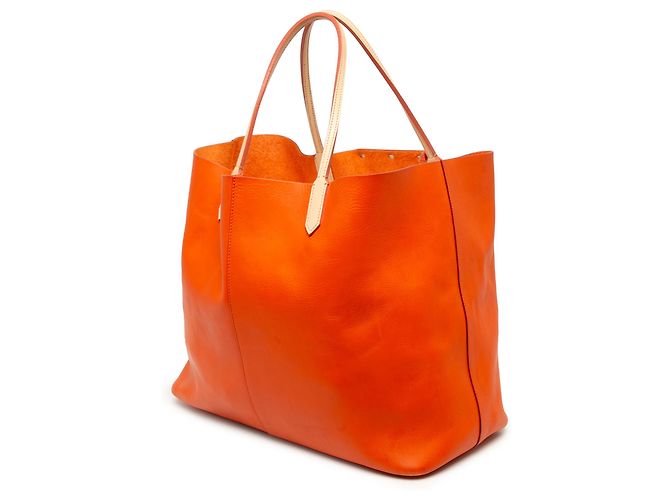 Borsa Tote Antigona Large in pelle arancione Givenchy - vista 2