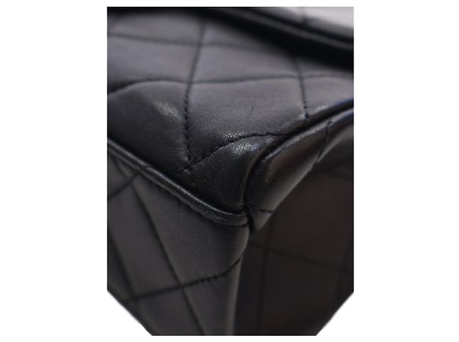 Chanel Black Quilted Lambskin Logo Letters Chanel Touch Chain Flap - view 10
