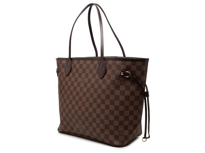 Louis Vuitton Brown Damier Ebene Neverfull MM - vista 2