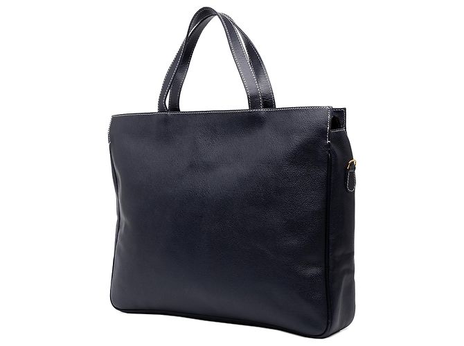 Bolso Satchel Anagram LOEWE de piel negra - vista 2
