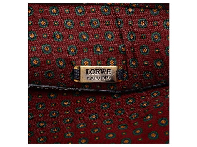 Bolso Satchel Anagram LOEWE de piel negra - vista 5