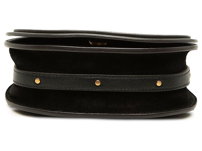 Borsa Nile Bracelet Chloé in pelle nera, piccola - vista 3
