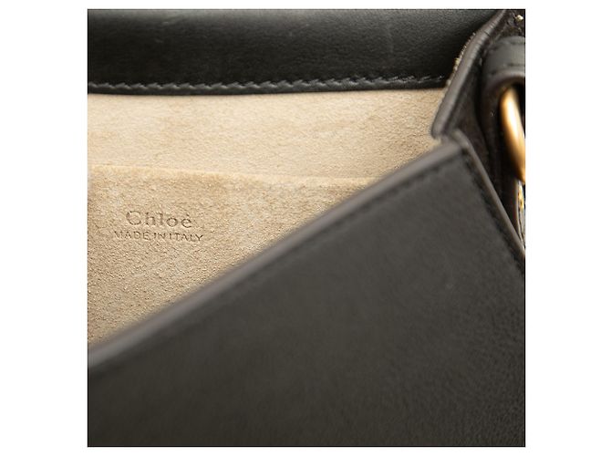 Borsa Nile Bracelet Chloé in pelle nera, piccola - vista 5