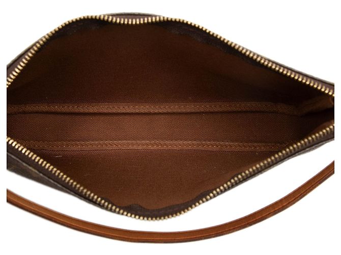Louis Vuitton Brown Monogram Pochette Accessoires - vista 4