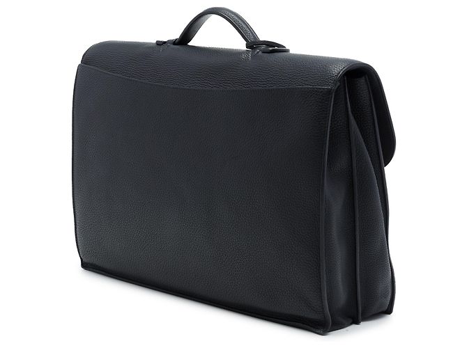 Sac à dépêches Hermès Black Togo Sac a Depeches 41 - vista 2