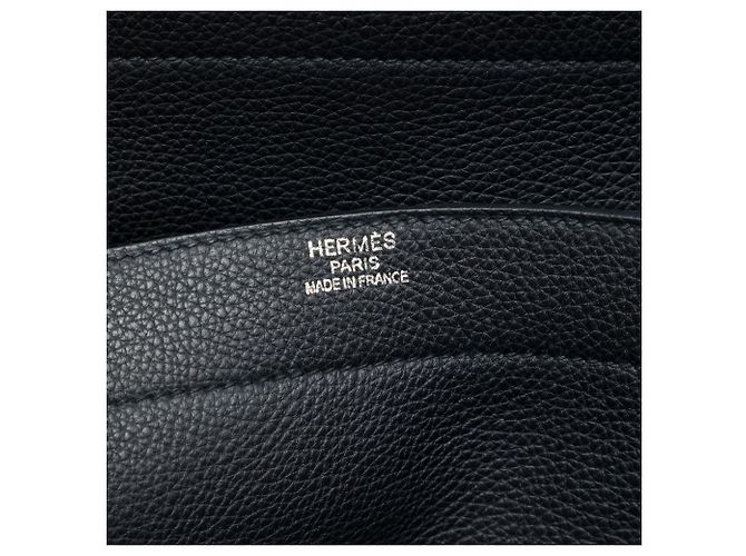 Sac à dépêches Hermès Black Togo Sac a Depeches 41 - vista 5