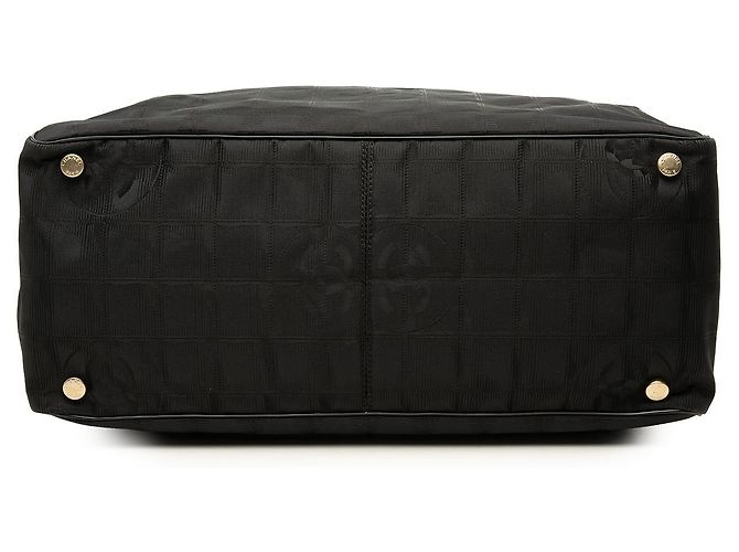 Bolso Tote Chanel Black New Travel Line Nylon - vista 3