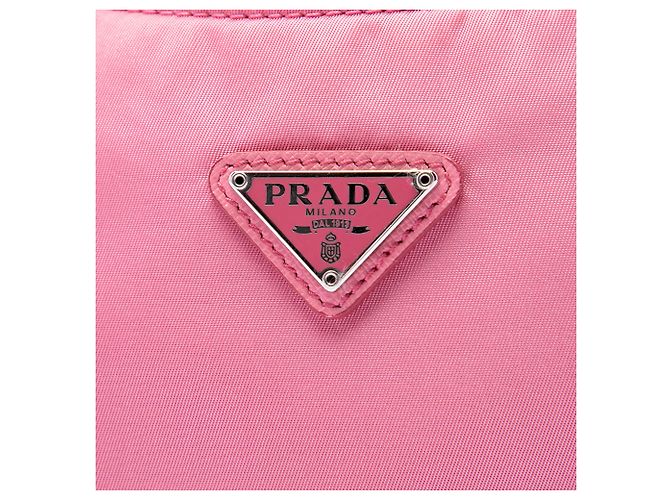 Re-Edition Prada Borsa a tracolla Mini Tessuto Re Edition 2000 Rosa - vista 5