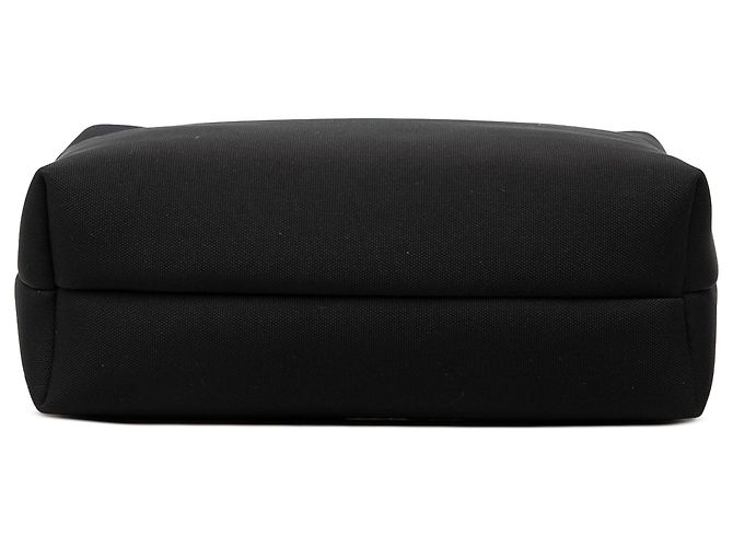 Salvatore Ferragamo Pouch da viaggio Ferragamo in tela nera - vista 3