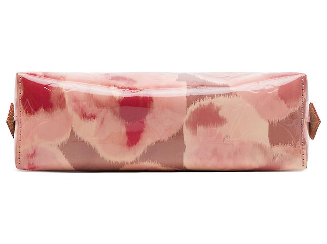 Beauty case Louis Vuitton Pink Monogram Vernis Ikat - vista 3