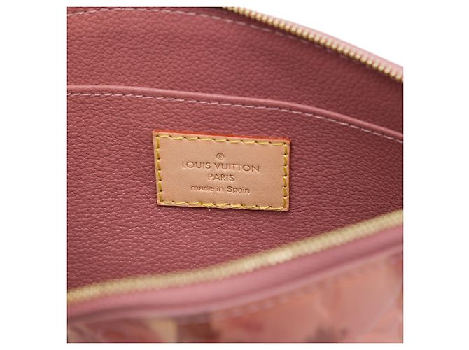Beauty case Louis Vuitton Pink Monogram Vernis Ikat - vista 5