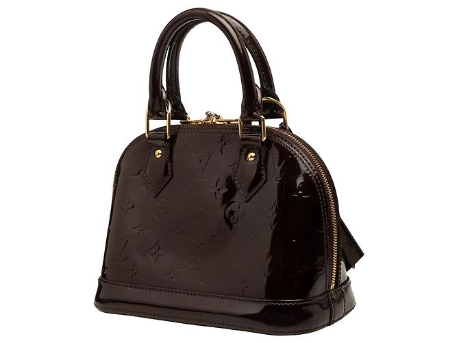 Louis Vuitton Purple Monogram Vernis Alma BB - vista 2