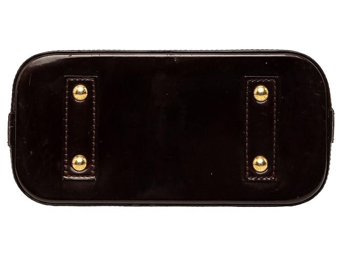 Louis Vuitton Purple Monogram Vernis Alma BB - vista 3
