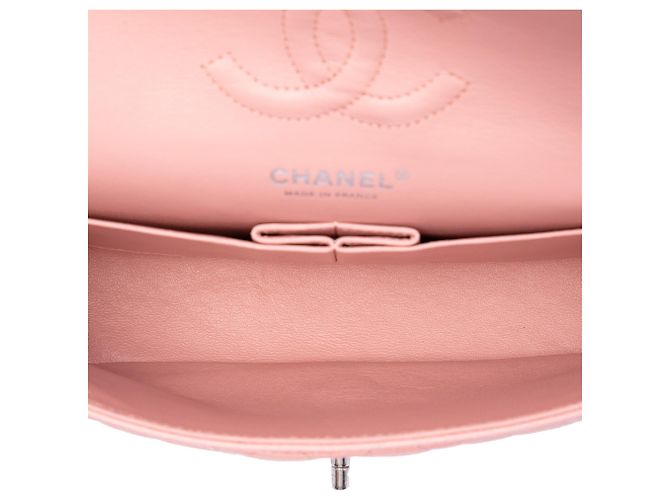 Chanel Pink Medium Classic Caviar Double Flap - vista 4