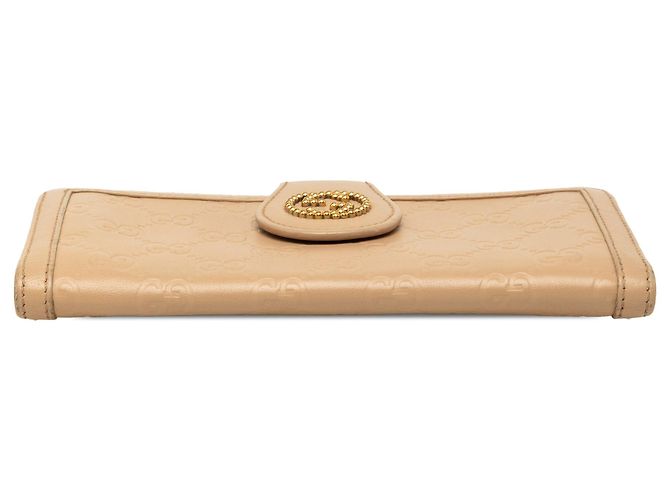 Cartera larga Gucci Beige Guccissima - vista 3