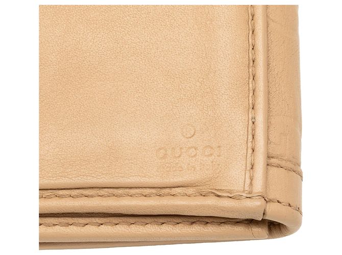 Cartera larga Gucci Beige Guccissima - vista 6