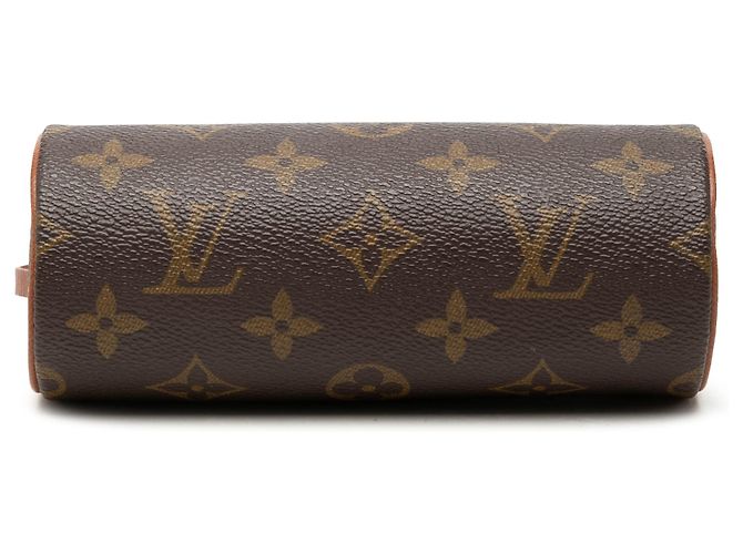 Louis Vuitton Brown Monogram Papillon Pochette - vista 3
