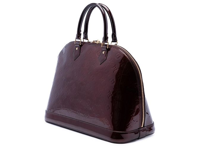 Louis Vuitton Purple Monogram Vernis Alma GM - vista 2