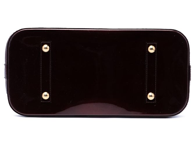 Louis Vuitton Purple Monogram Vernis Alma GM - vista 3