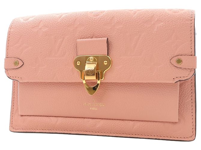 Louis Vuitton Pink Monogram Empreinte Vavin Wallet on Chain - vista 13