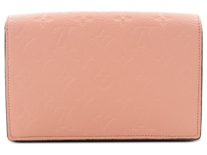 Louis Vuitton Pink Monogram Empreinte Vavin Wallet on Chain - vista 2