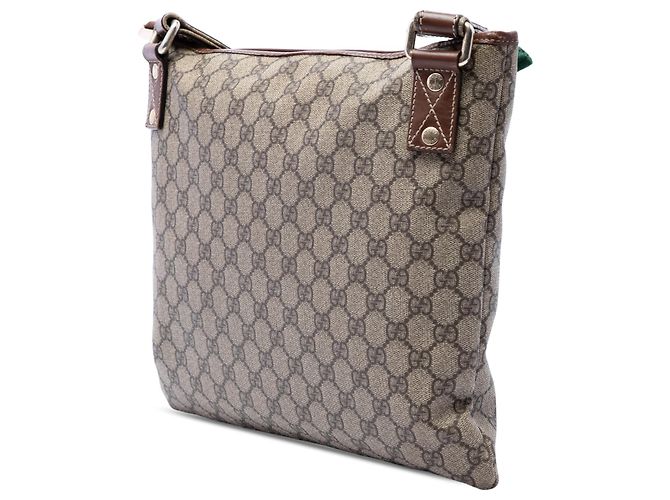 Gucci Beige GG Supreme Web Crossbody - vista 2