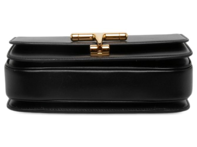 Gucci Borsa a tracolla Siena Small in pelle di vitello nera - vista 3