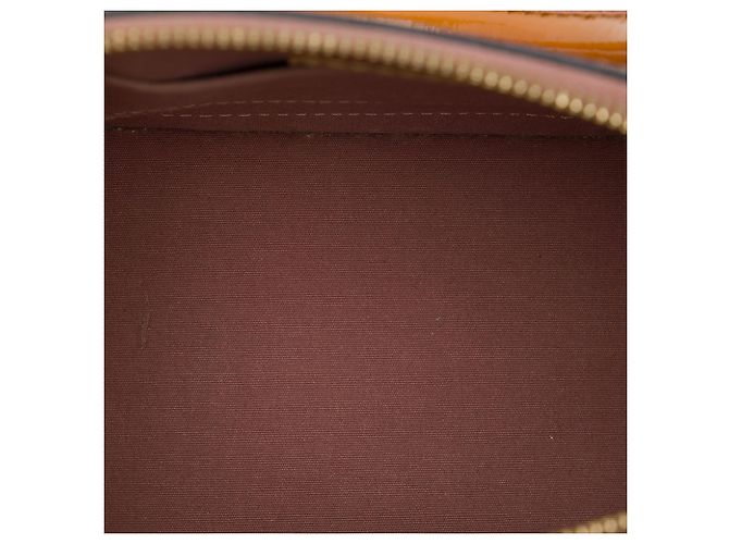 Louis Vuitton Brown Monogram Vernis Alma BB - vista 4