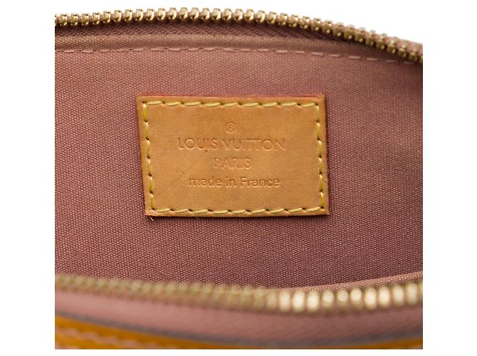 Louis Vuitton Brown Monogram Vernis Alma BB - vista 5