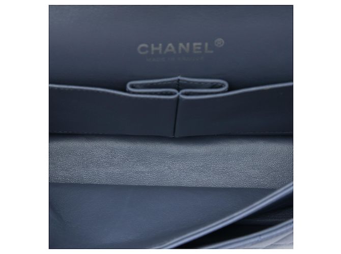 Chanel Purple Medium Classic Lambskin Double Flap - Ansicht 4