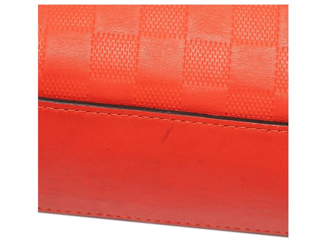 Louis Vuitton Orange Damier Infini Porte Documents Jour - vista 6