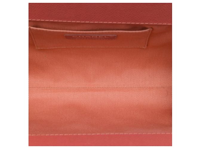 Chanel Pink CC Quilted Caviar Frame Clutch - Ansicht 4