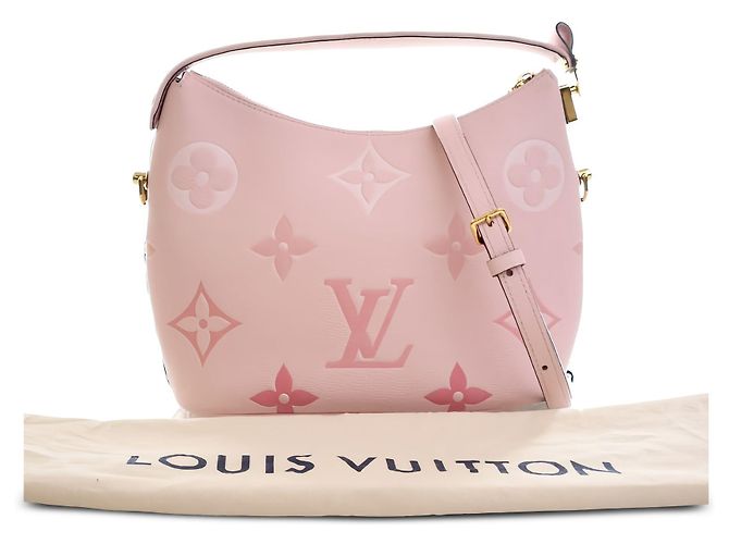 Louis Vuitton Pink Monogram Giant Empreinte By The Pool Marshmallow PM - vista 6