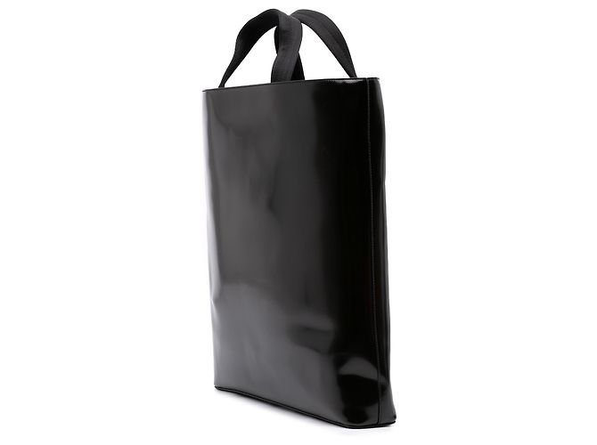 Tote Prada in pelle Spazzolato nera - vista 2