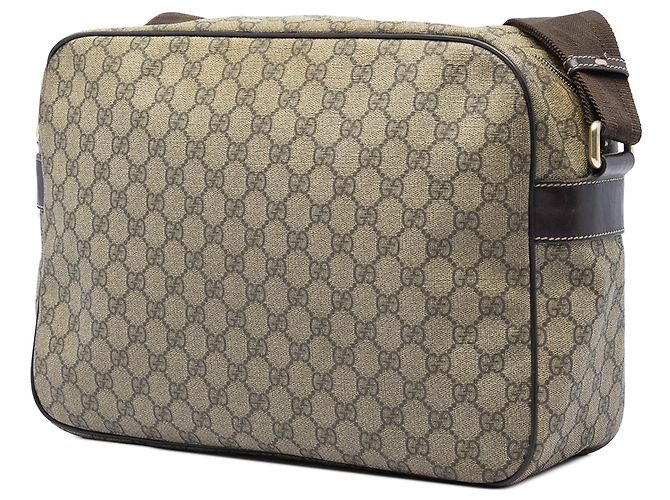 Gucci Beige GG Supreme Crossbody - vista 2
