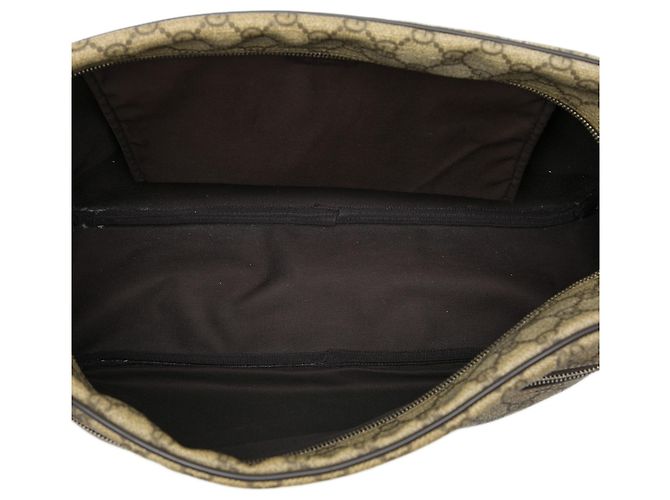 Gucci Beige GG Supreme Crossbody - vista 4