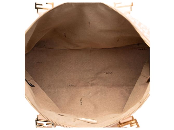 Fendi Zucchino Canvas Tote in Rosa - Ansicht 4