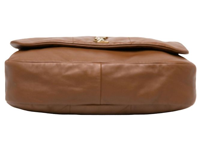Autre Marque Borsa a tracolla Jamie 4.3 Large in pelle di agnello matelassé marrone Saint Laurent - vista 3