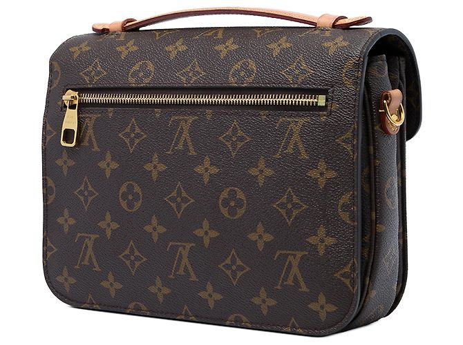 Louis Vuitton Brown Monogram Pochette Metis - vista 2