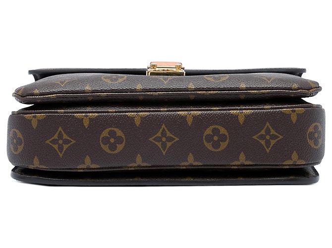Louis Vuitton Brown Monogram Pochette Metis - vista 3