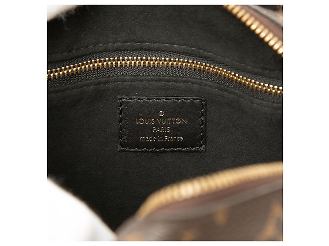 Louis Vuitton Brown Monogram Petite Malle Souple - Ansicht 5