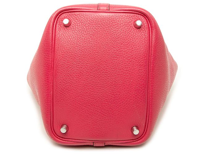 Hermès Picotin Lock 18 aus Clemence Leder Rosa - Ansicht 3