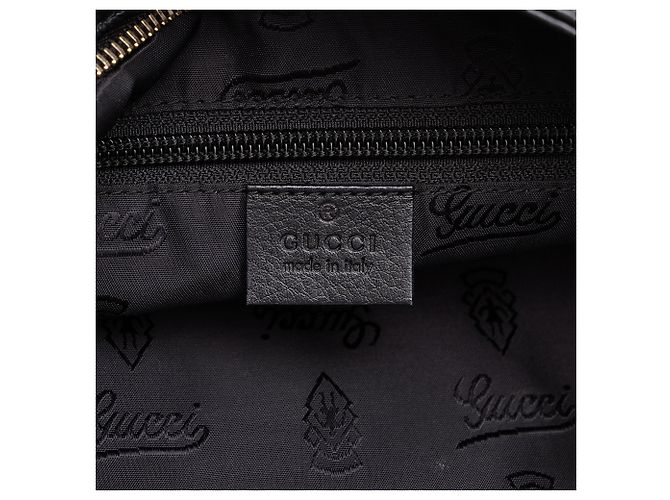 Borsa a tracolla Gucci Black Guccissima - vista 5