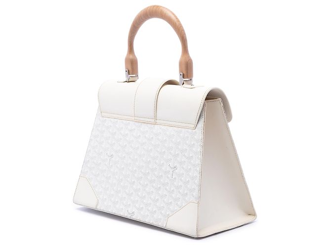 Saïgon Goyard White Goyardine Saigon Structured MM - Ansicht 2