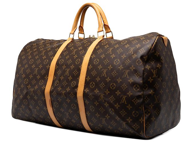 Louis Vuitton Brown Monogram Keepall 60 - Ansicht 2
