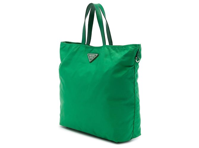 Bolso Tote Prada Green Beijing Olympics Tessuto Teddy Bear - vista 2