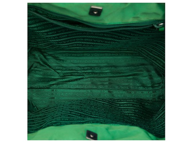 Bolso Tote Prada Green Beijing Olympics Tessuto Teddy Bear - vista 4